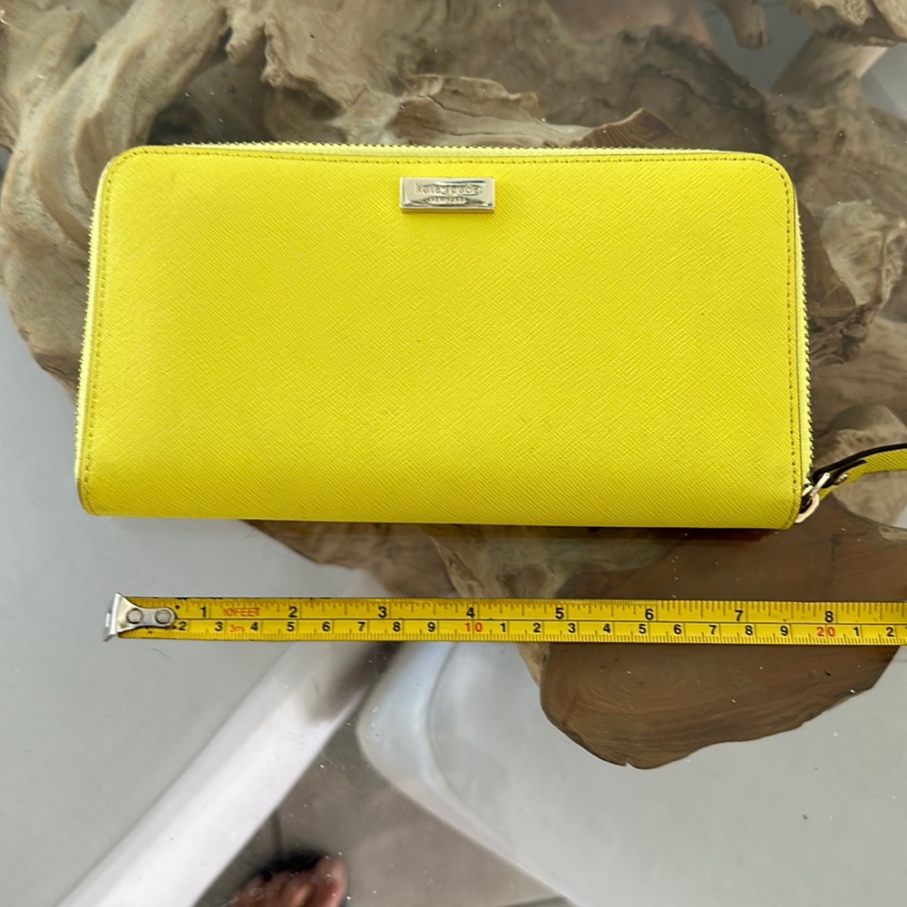 Kate spade yellow wallet